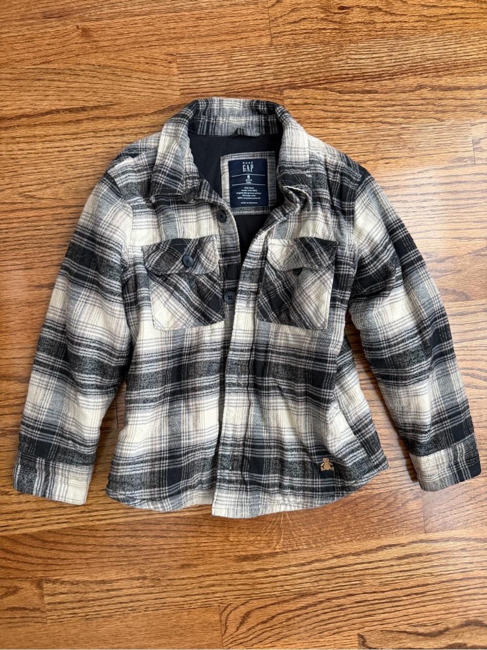 BabyGap 5 years flannel jacket
